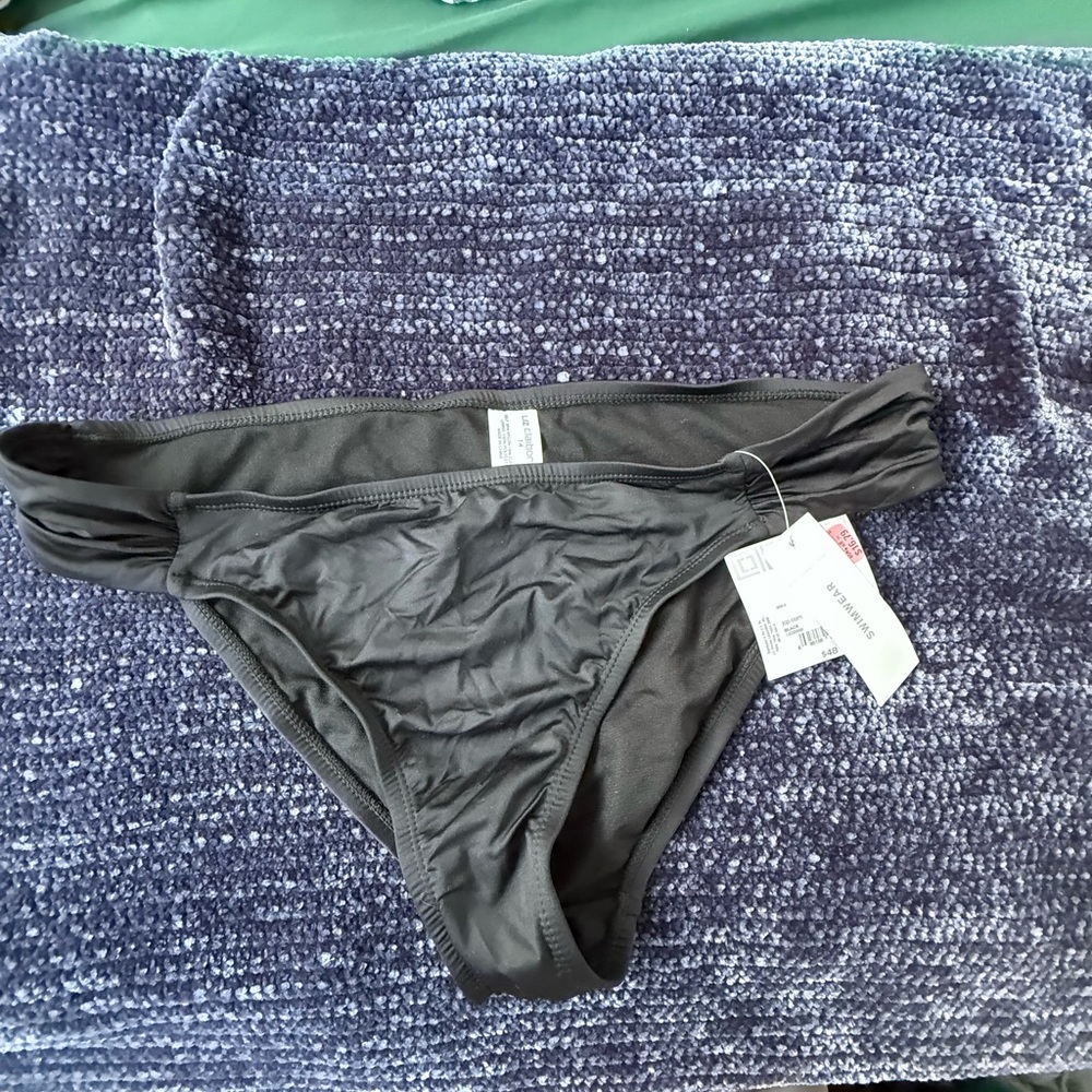 Liz Claiborne Black Bikini Swim